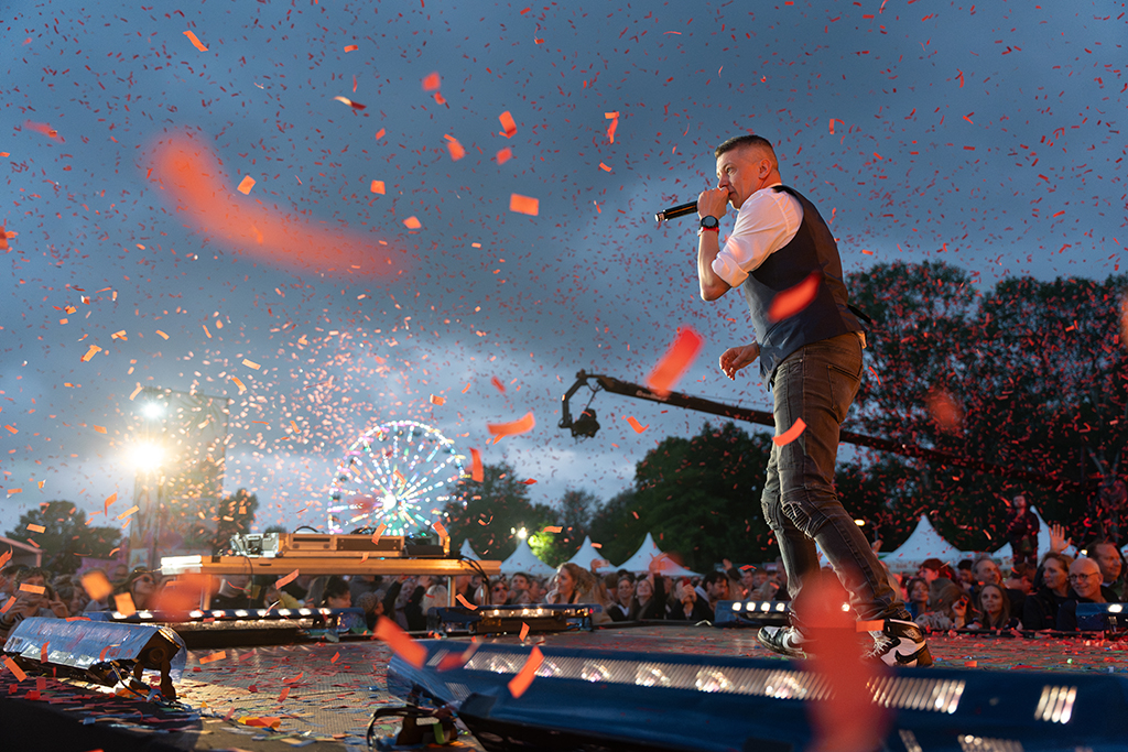 Event fotografie: Optreden DJ Stayfan bij Zomerspektakel aan het meer 2024 Fotograaf Roactive