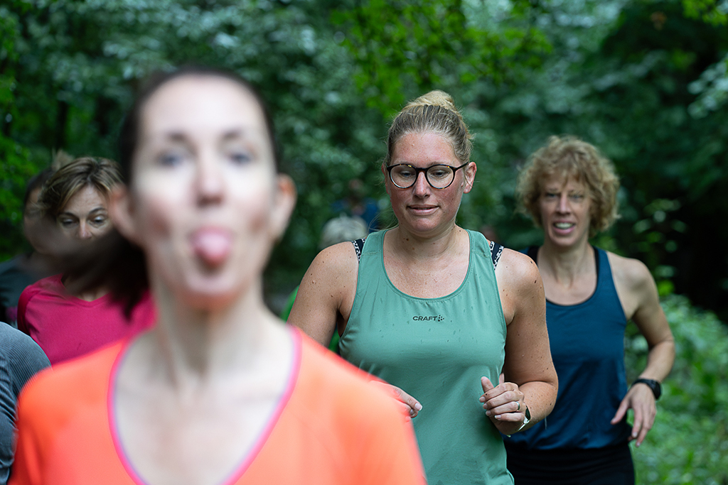 Event fotografie: Bootcamples met klanten van Louisanne Massage Fotograaf Roactive