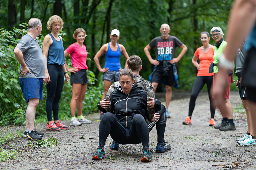 Event fotografie: Bootcamples met klanten van Louisanne Massage Fotograaf Roactive